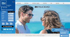 Desktop Screenshot of hotelesrh.com